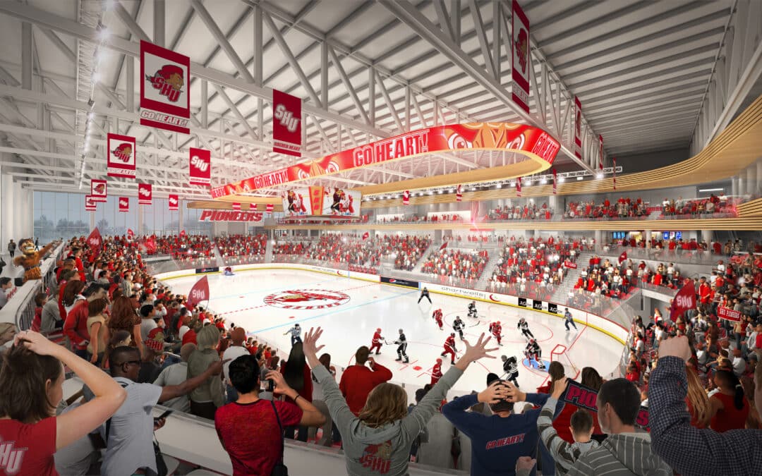 Sacred Heart Breaks Ground on $70M Ice Arena