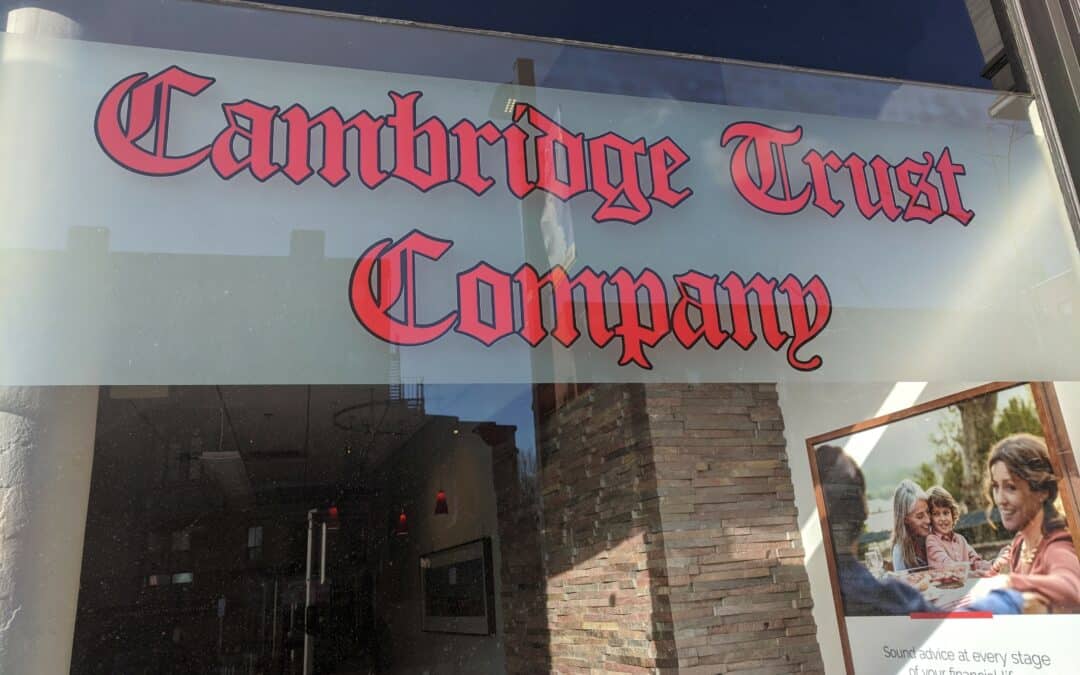 Cambridge Trust to Acquire Massachusetts Bank